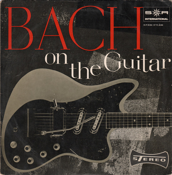 André Benichou - Bach On The Guitar (10")