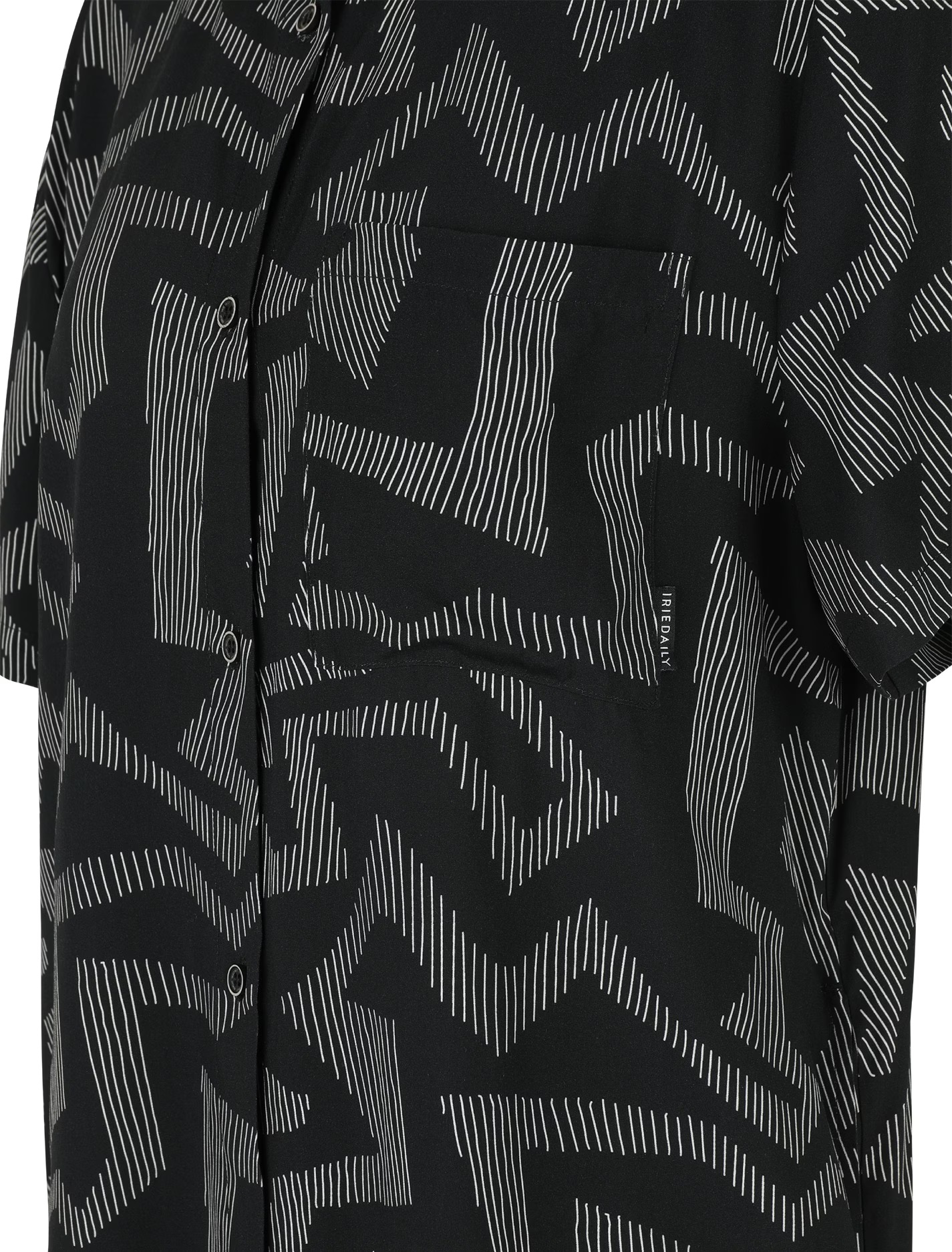 Iriedaily Lucie Shirt Dress (Off Black)