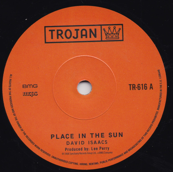 David Isaacs - A Place In The Sun / The Upsetters - Handy Cap (7")