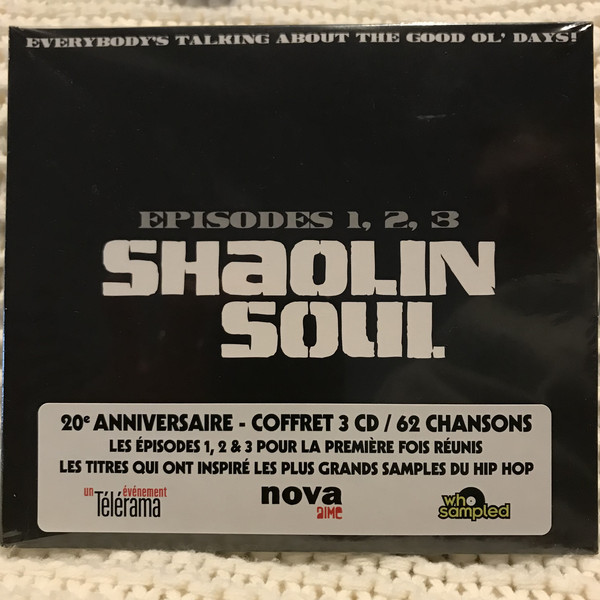 VA - Shaolin Soul (Episodes 1, 2, 3) 3x(CD)