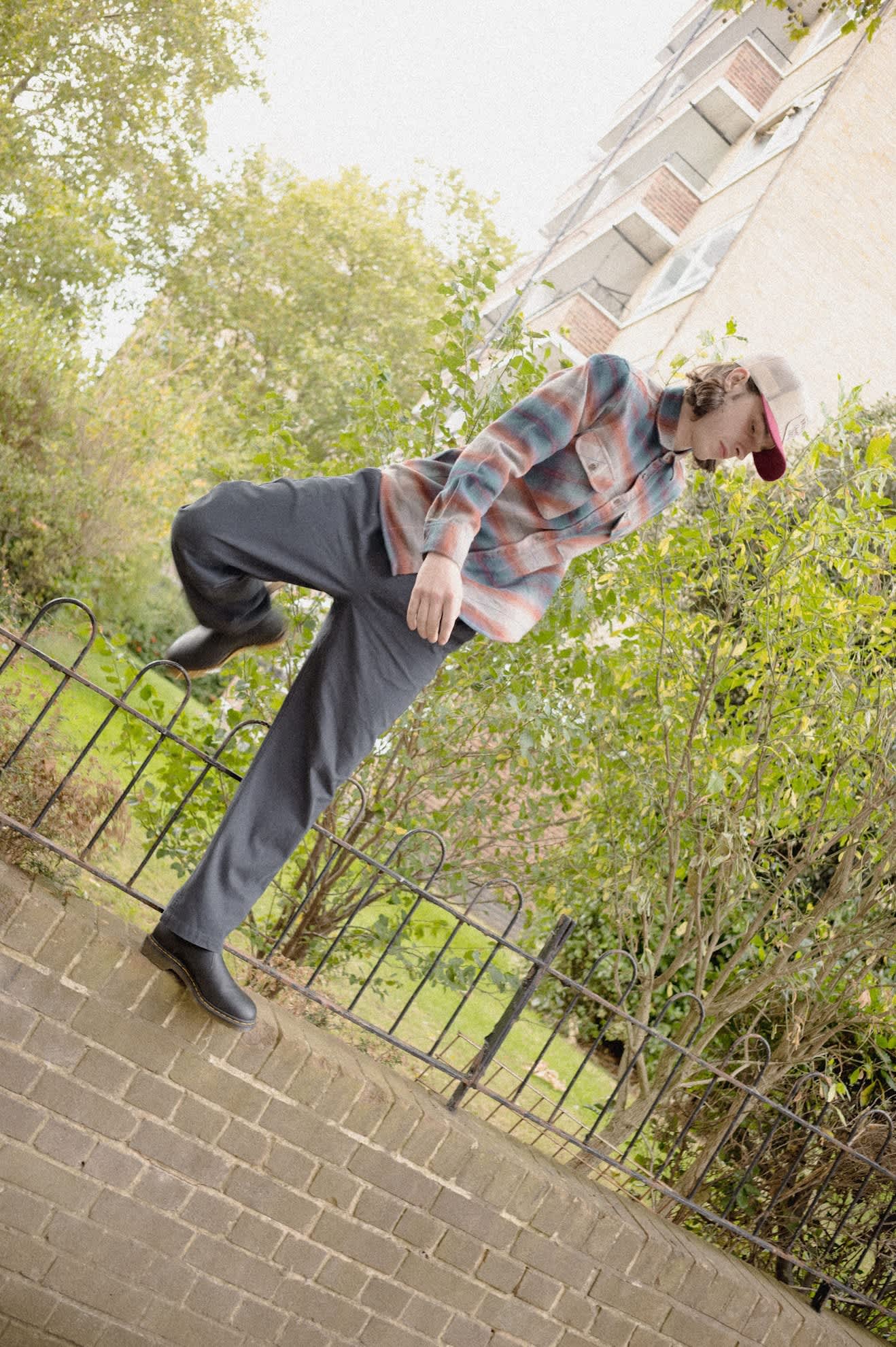 Brixton Bowery Flannel (Multi Shadow)