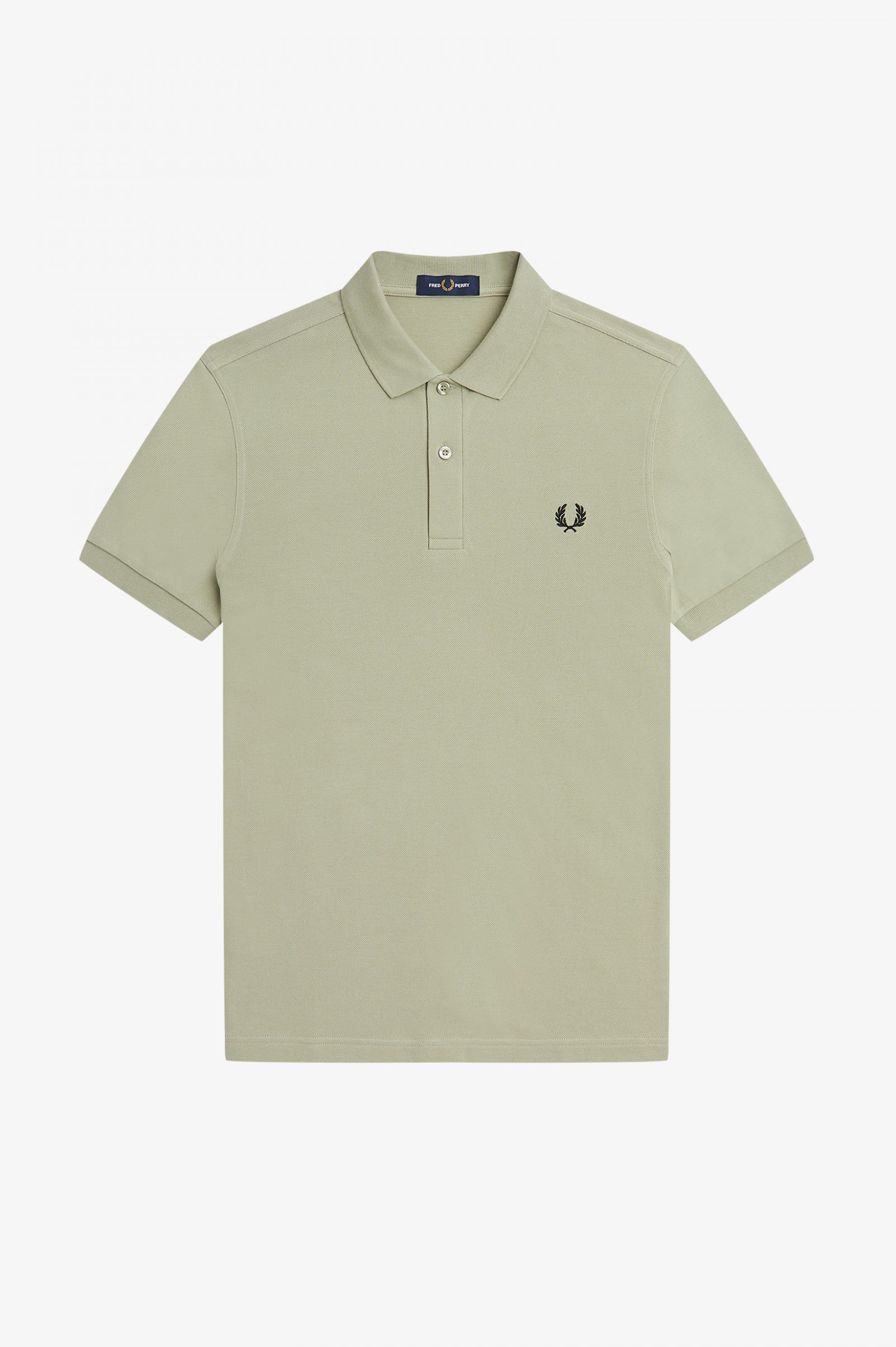 Fred Perry Plain Shirt in Seagrass