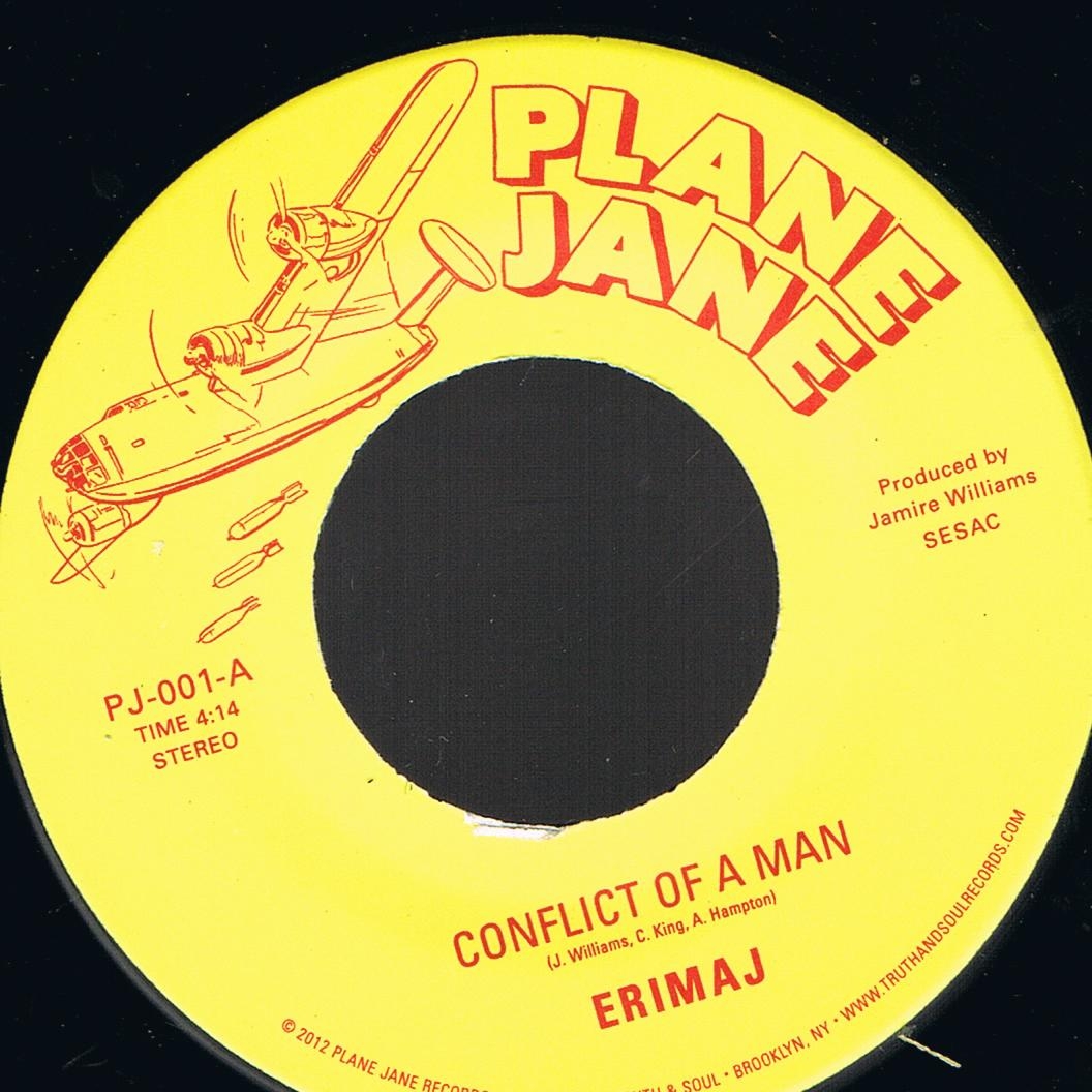 Erimaj - Conflict Of A Man / Erimaj - Nothing Like This (7")