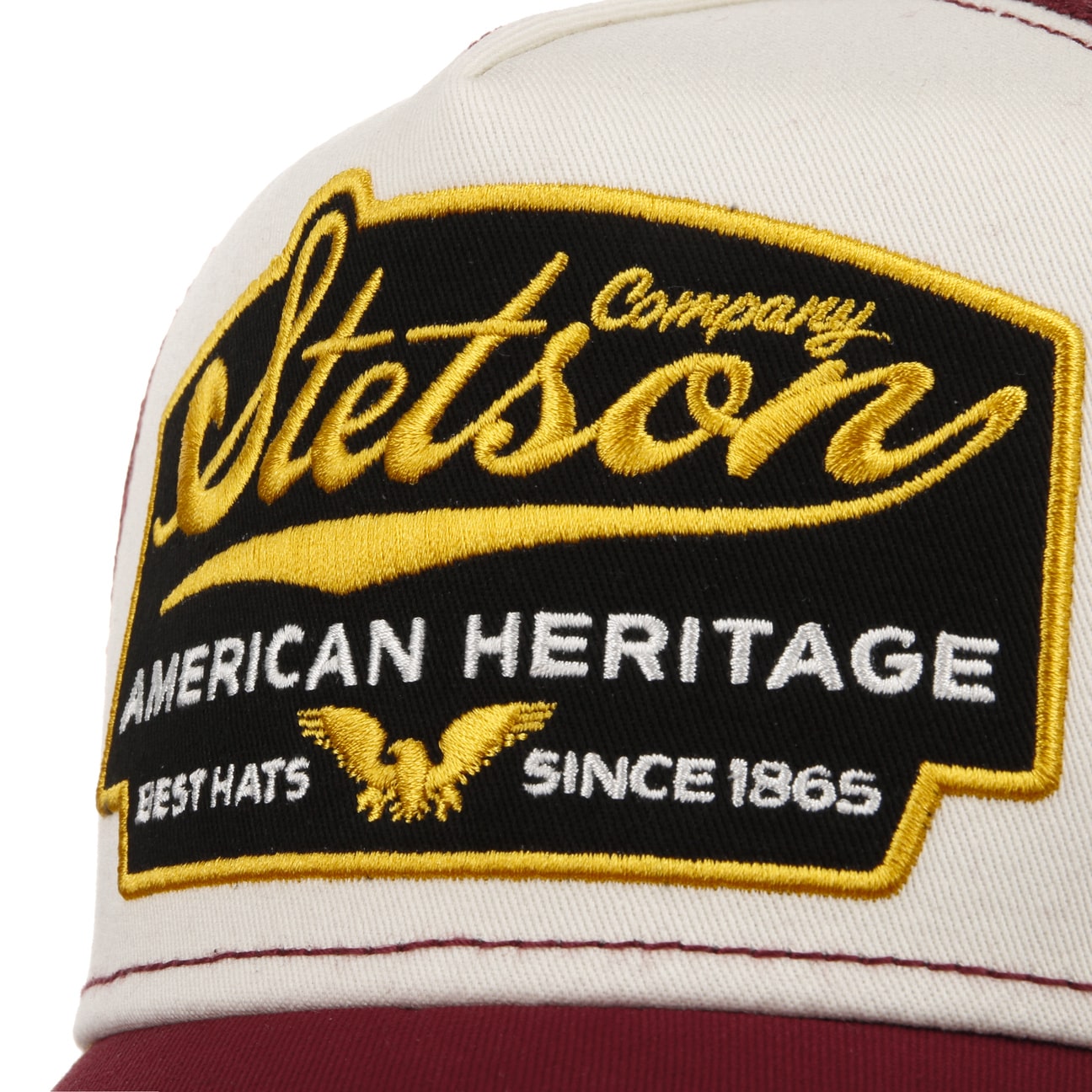 Stetson Trucker Cap American Heritage (Bordeaux)