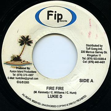 Lukie D / Zukes – Fire Fire / African Sin Ting (7")