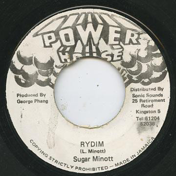 Sugar Minott - Rydim / Version (7")