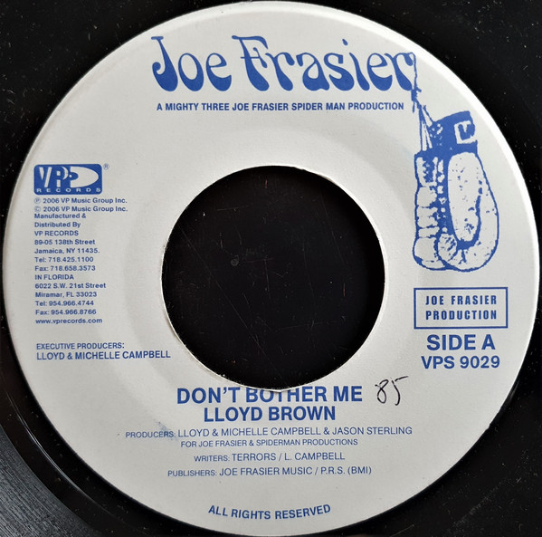 Lloyd Brown - Don't Bother Me / Version (7")