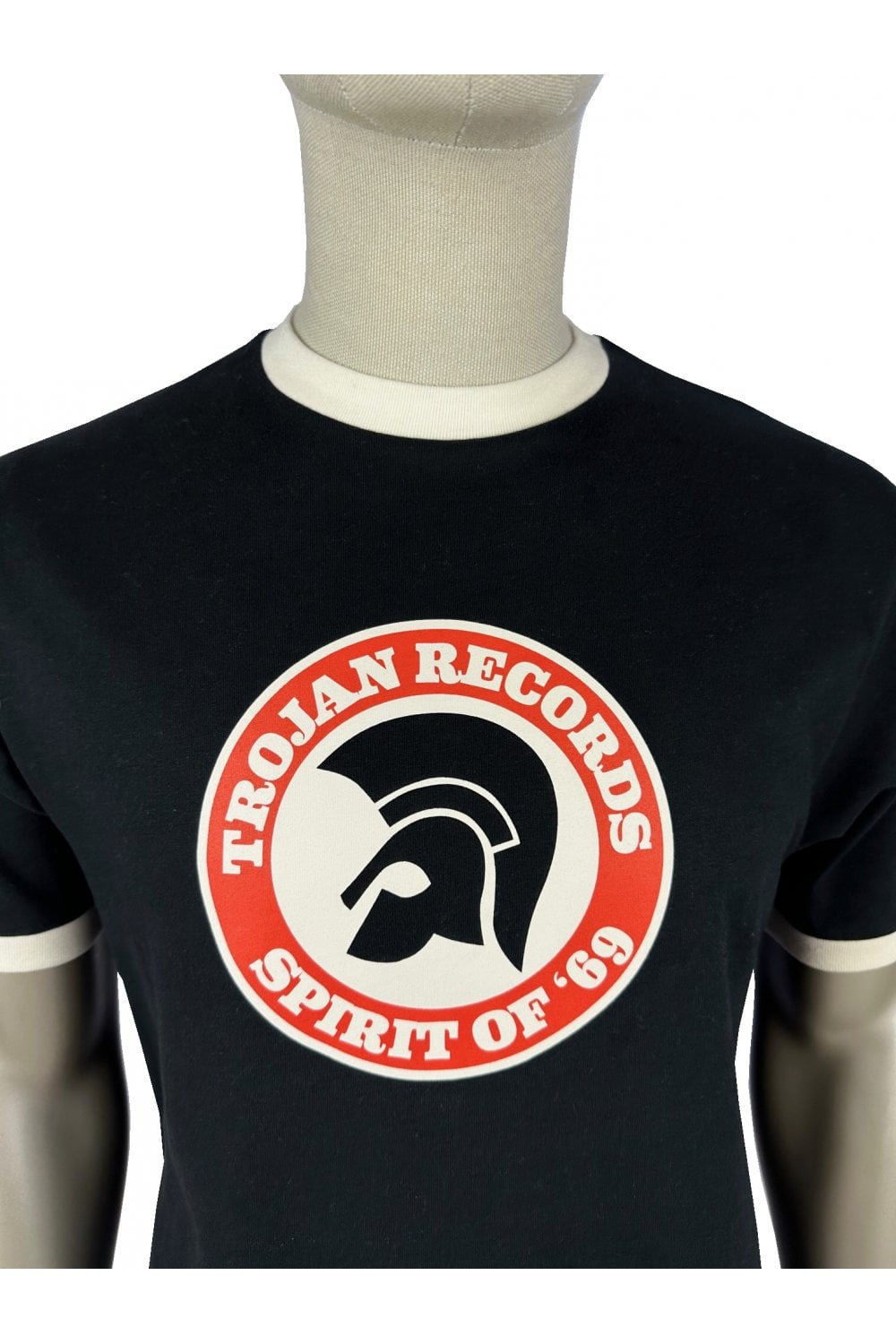 Trojan Spirit Of '69 logo tee (Black) TC/1006