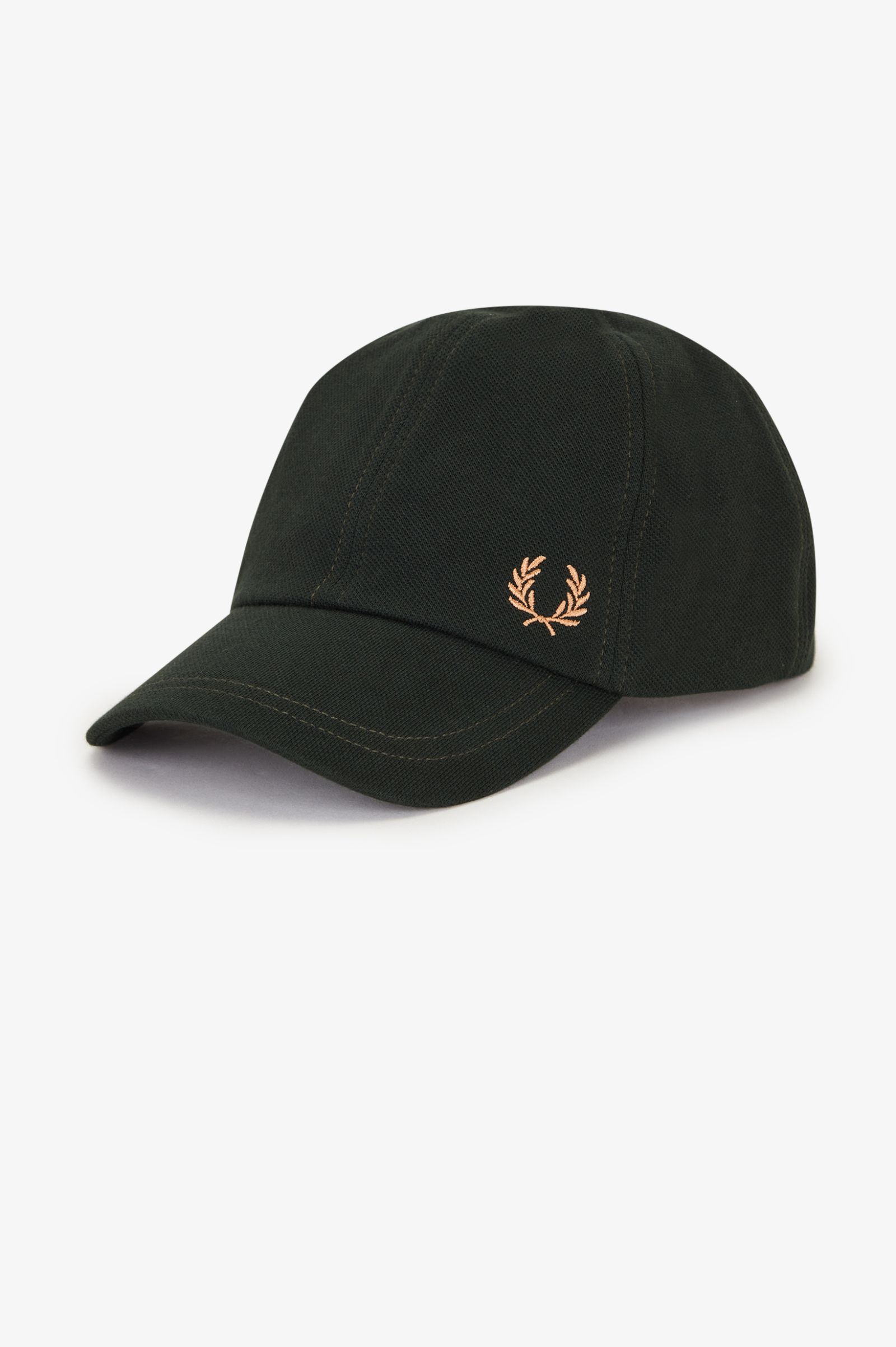 Fred Perry Classic Piqué Cap in Night Green 