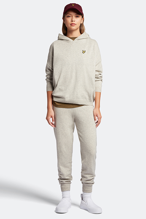 Lyle & Scott Damen Knitted Jogger in Light Grey Marl
