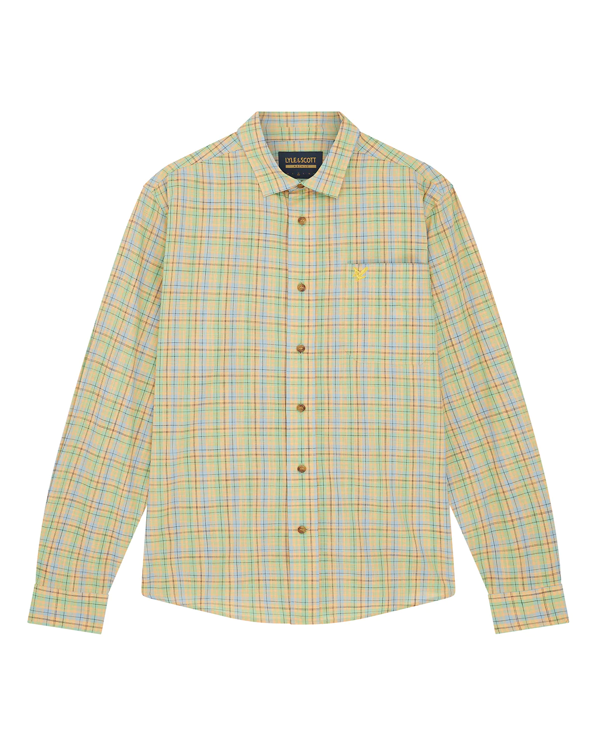 Lyle & Scott - Grid Long Sleeve Shirt LW1831V