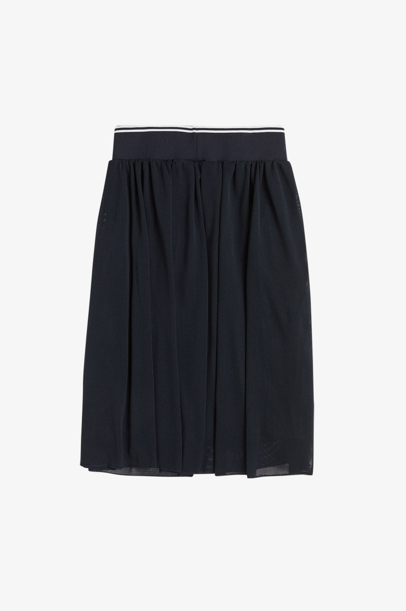 Fred Perry Mesh Tennis Skirt Navy-14