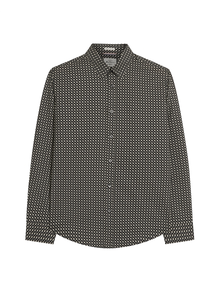 Ben Sherman Mono Block Print (Black)