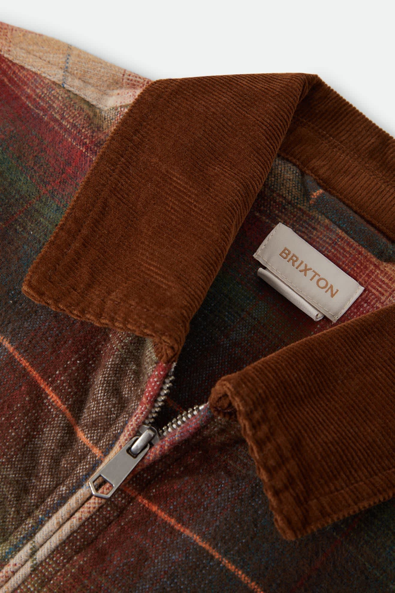 Brixton Mechanics W Garage Zip Jacket (Multi Shadow)