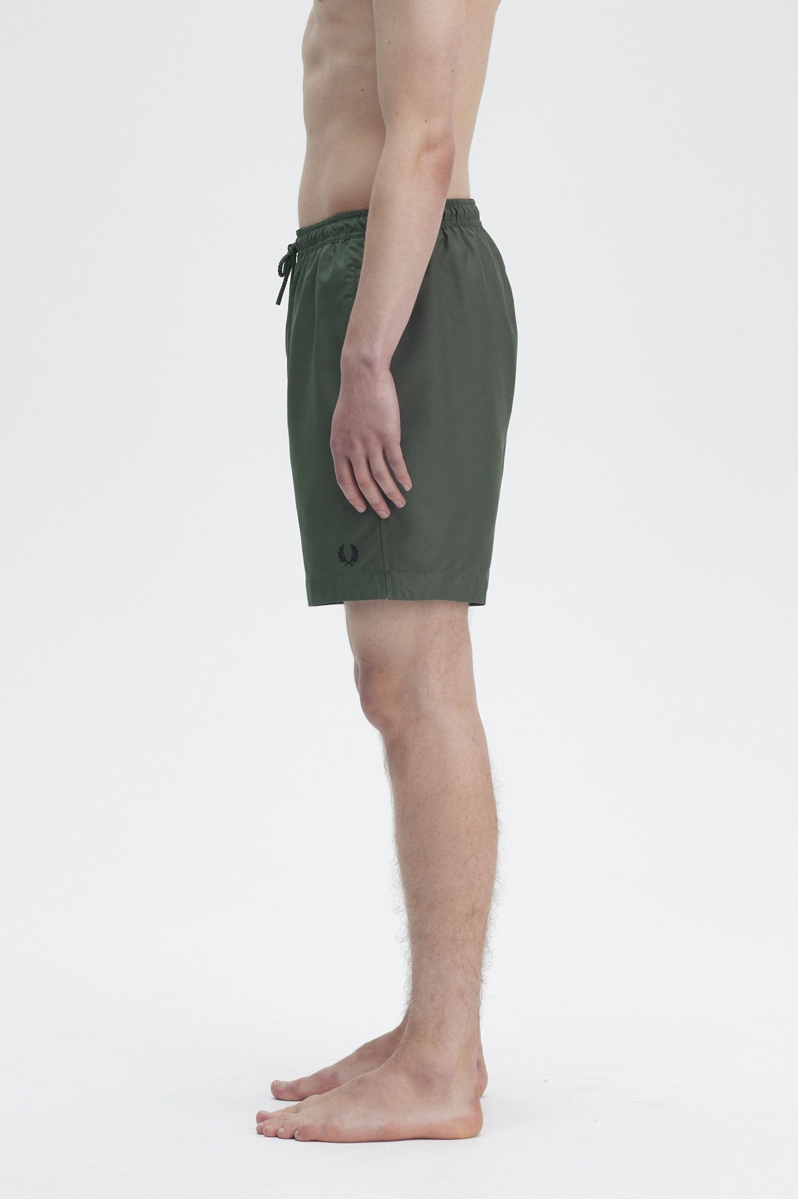 Fred Perry Classic Swimshort in Court Green