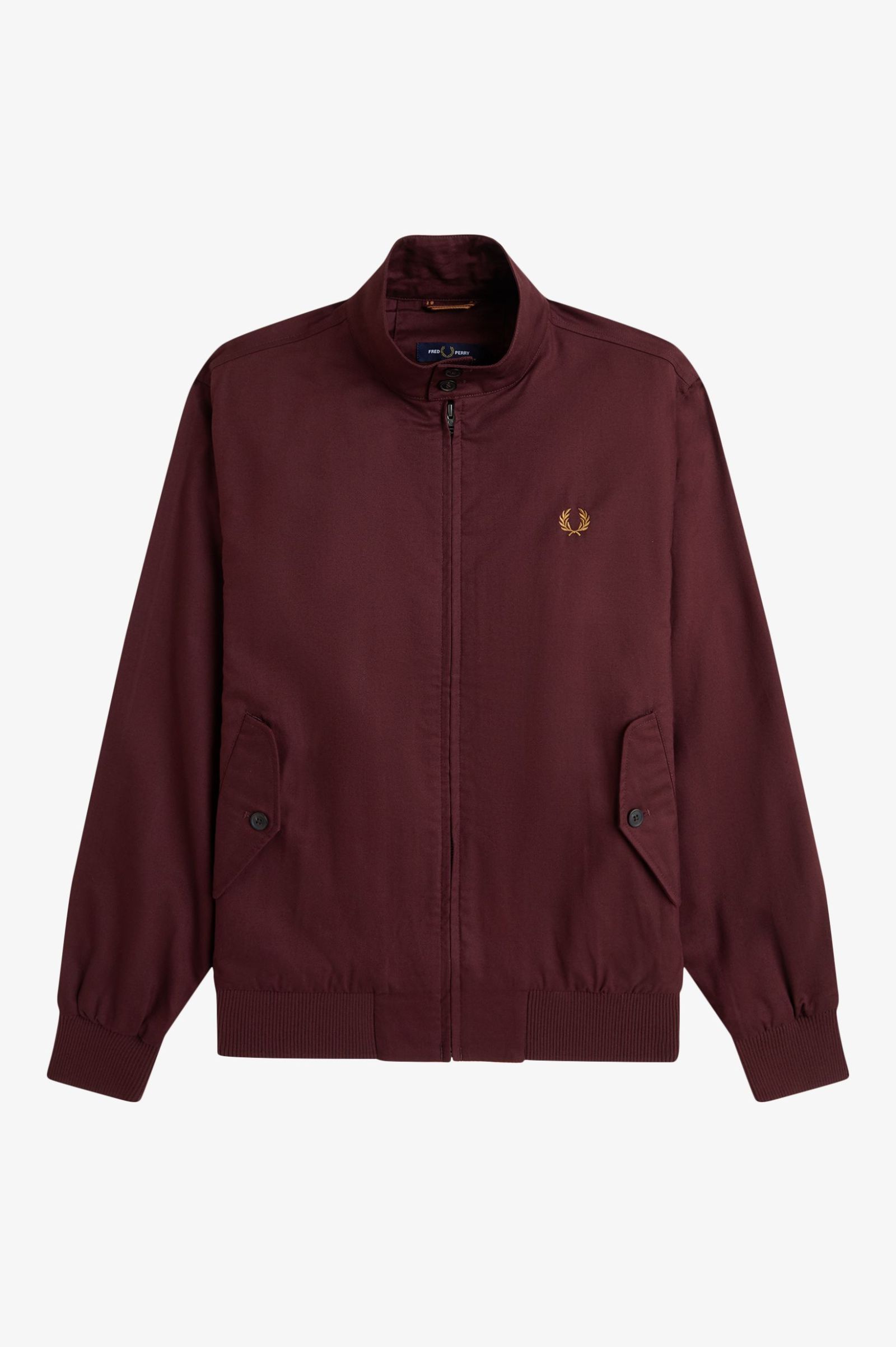 Fred Perry Classic Harrington Jacket (Oxblood)