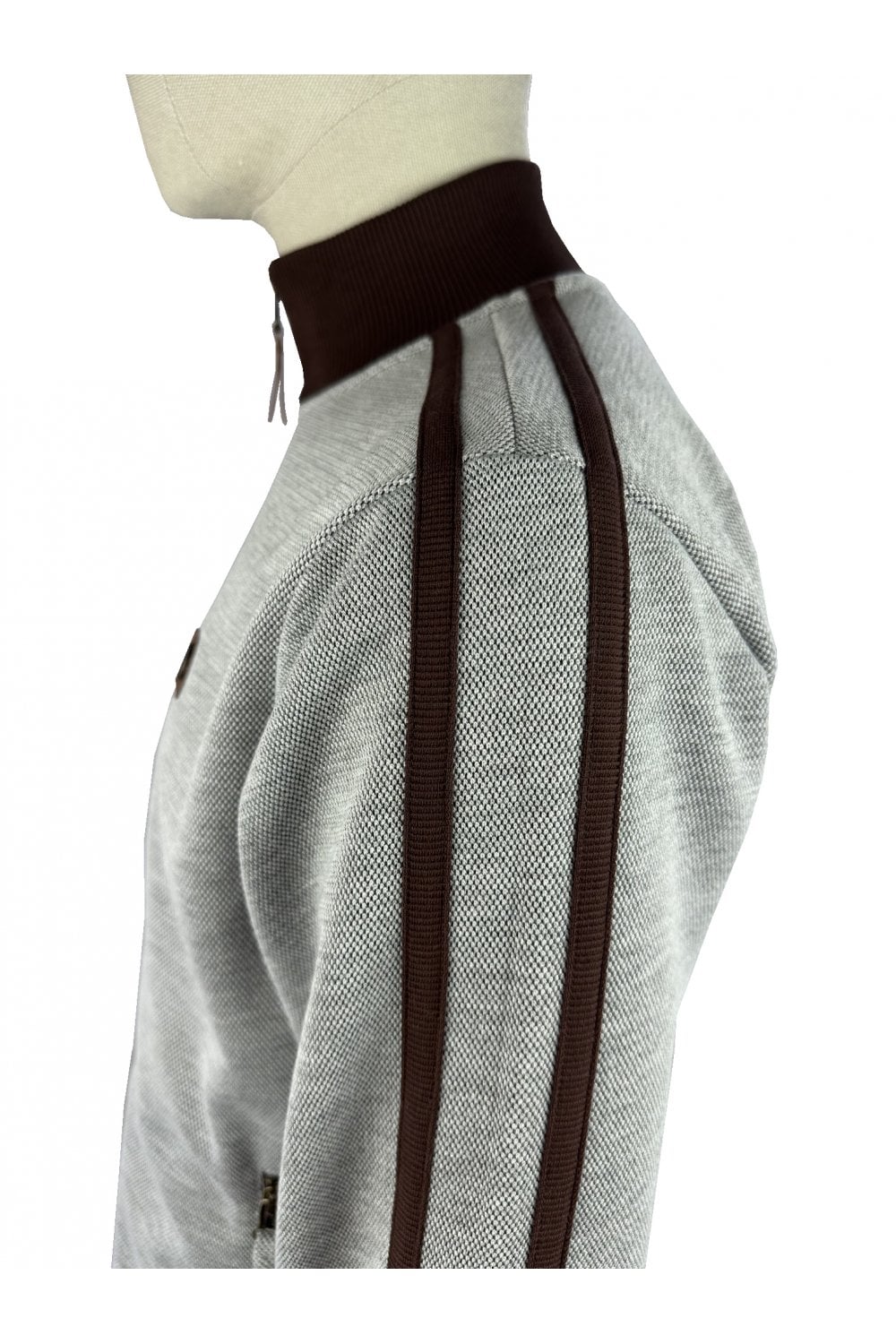 Trojan Heavy Pique Track Top (Chocolate) TR/9099