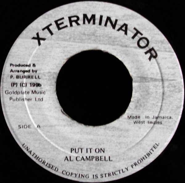 Al Campbell - Put It On / Version (7")