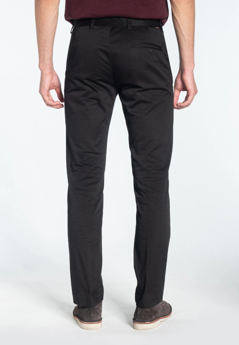 Merc Winston Sta Press Trousers Black