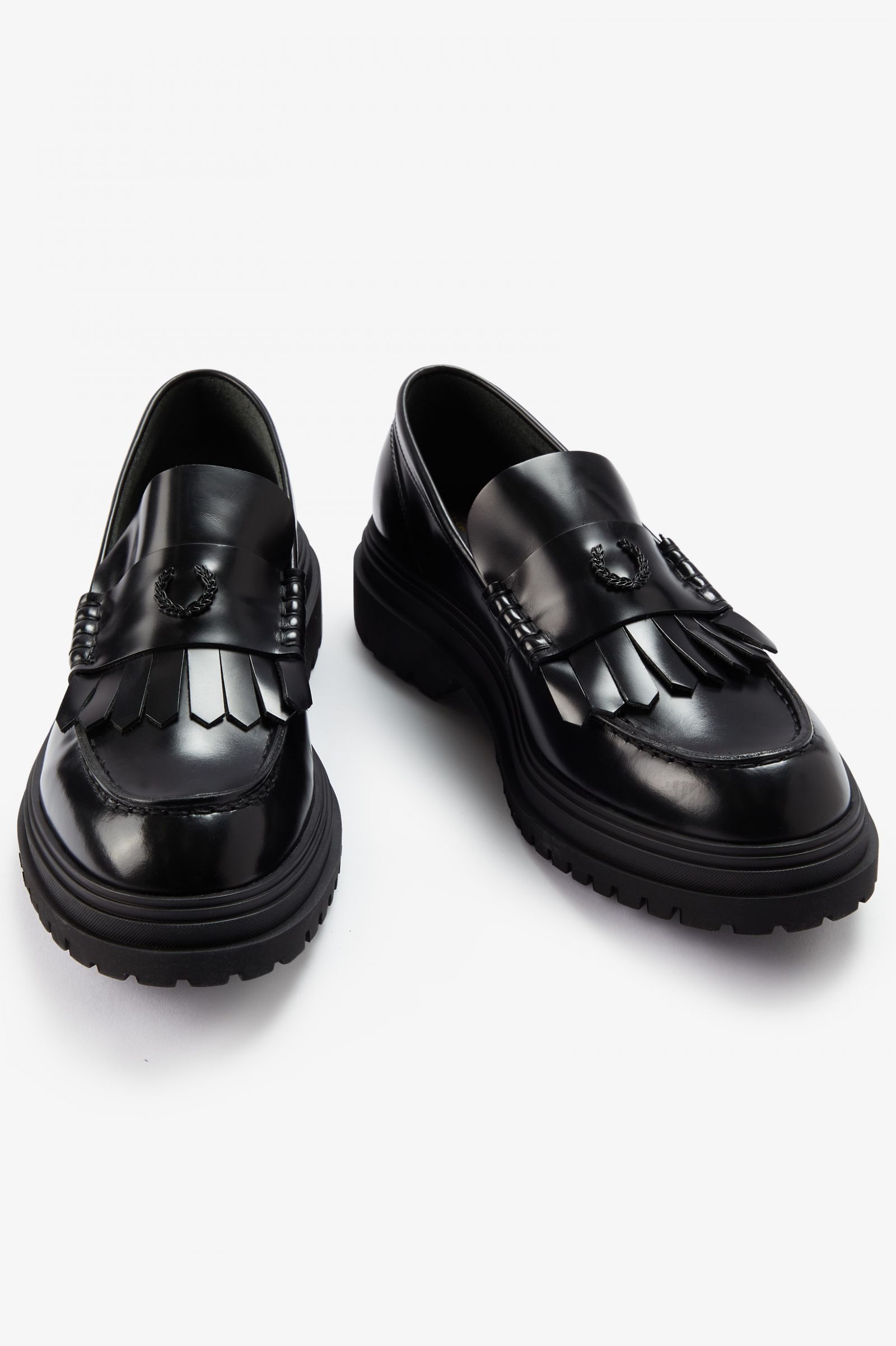 Fred Perry FP Loafer Leather in Black