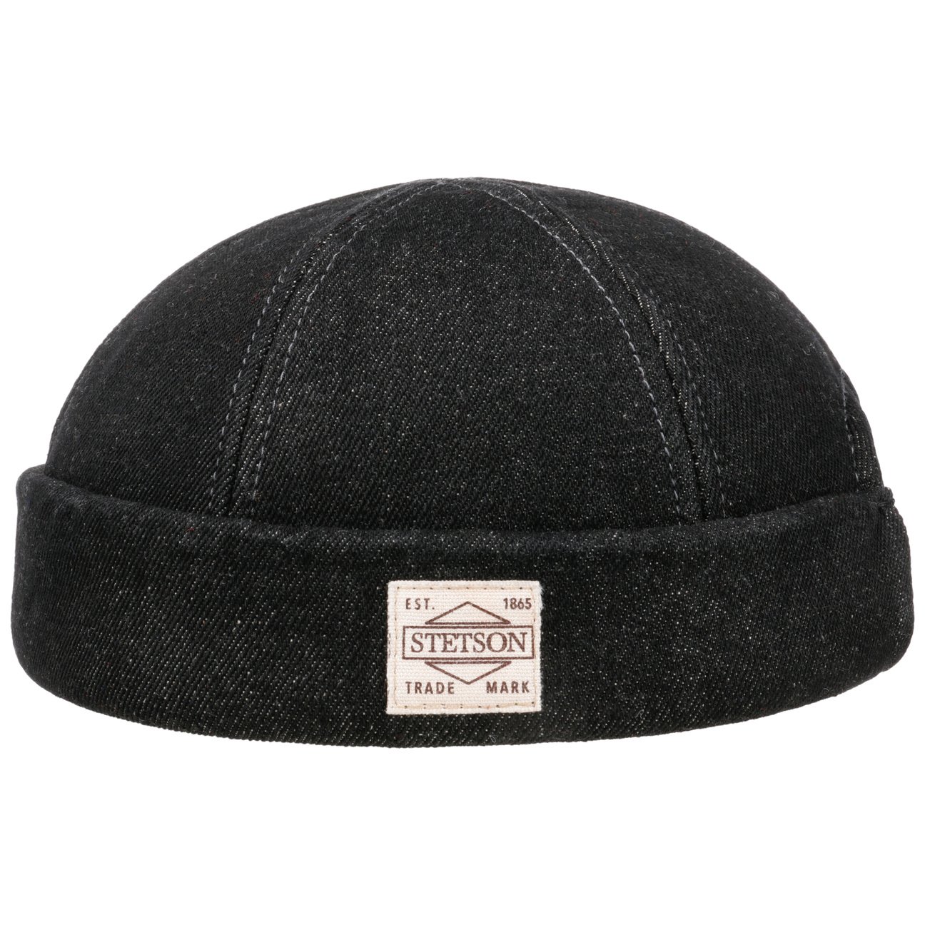 Stetson Robust Denim Docker Hat (Black)