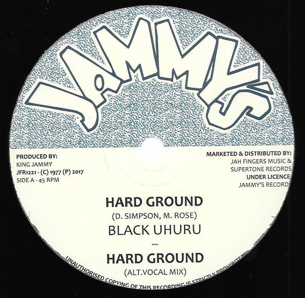 Black Uhuru - Hard Ground (12")
