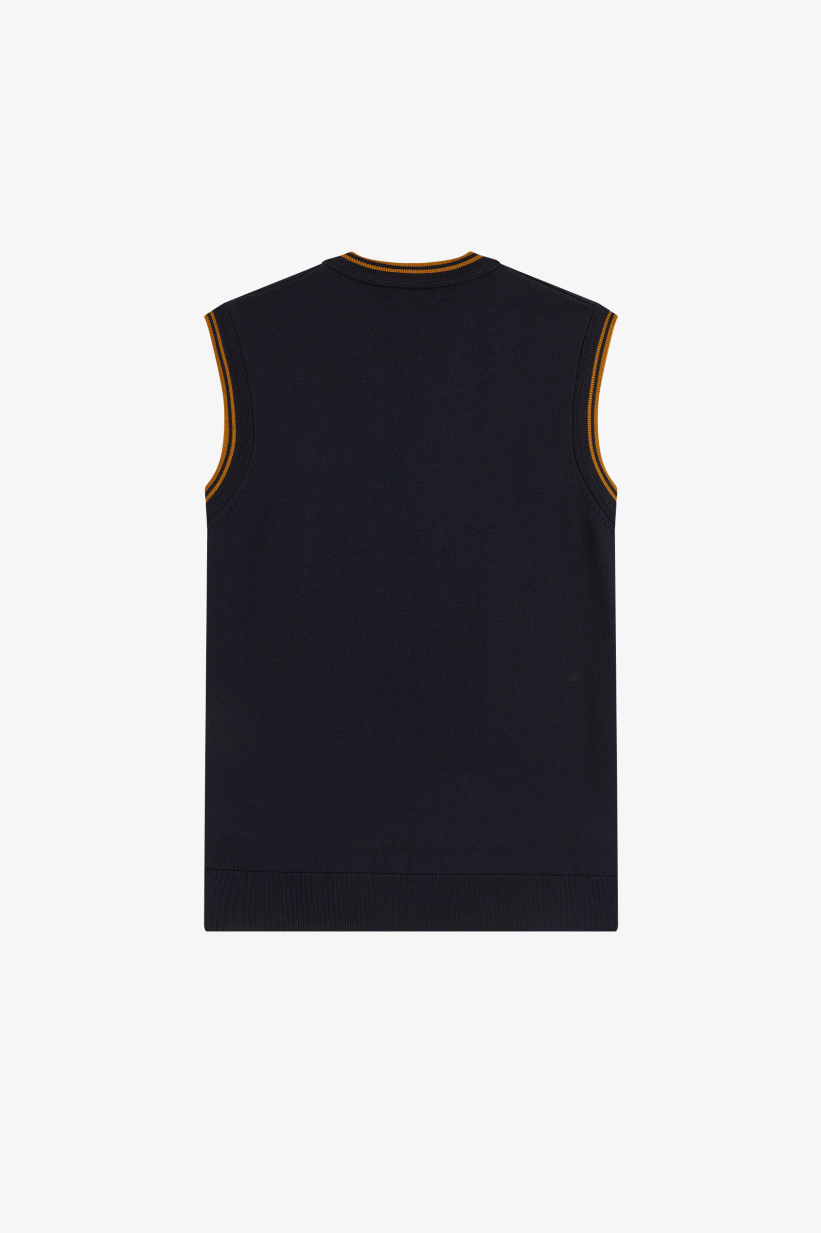 Fred Perry Tipped V-Neck Tank (Navy)