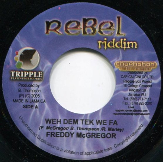 Freddy McGregor - Weh Dem Tek We Fa / Sting Ray - She Devil (7")