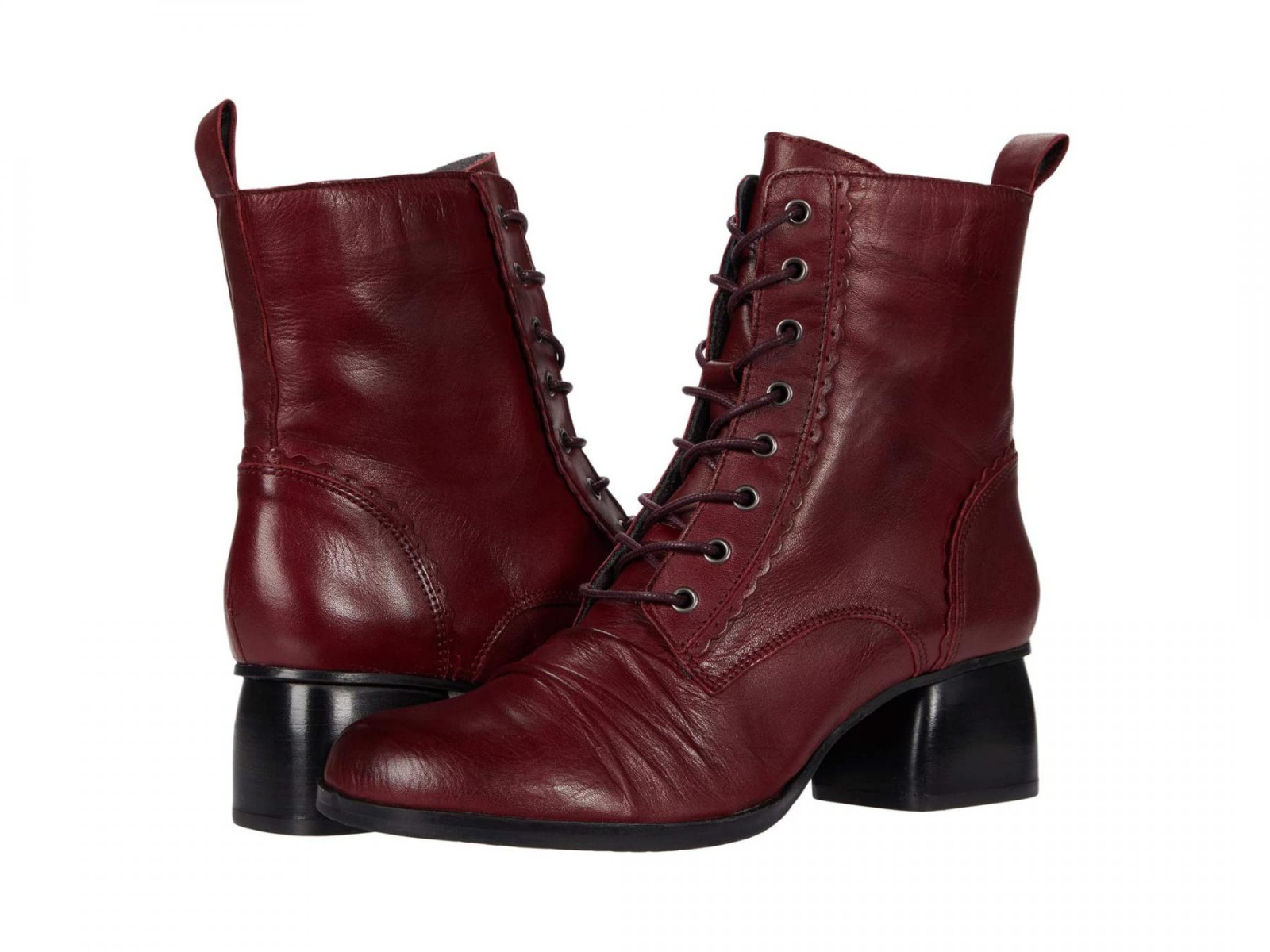 Miz Mooz Olympia Stiefel Bordeaux