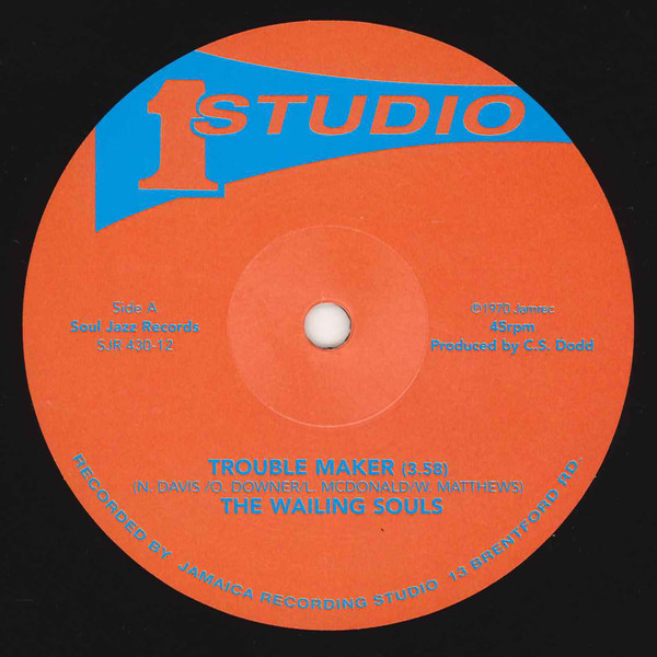 The Wailing Souls - Trouble Maker / Run My People (12")