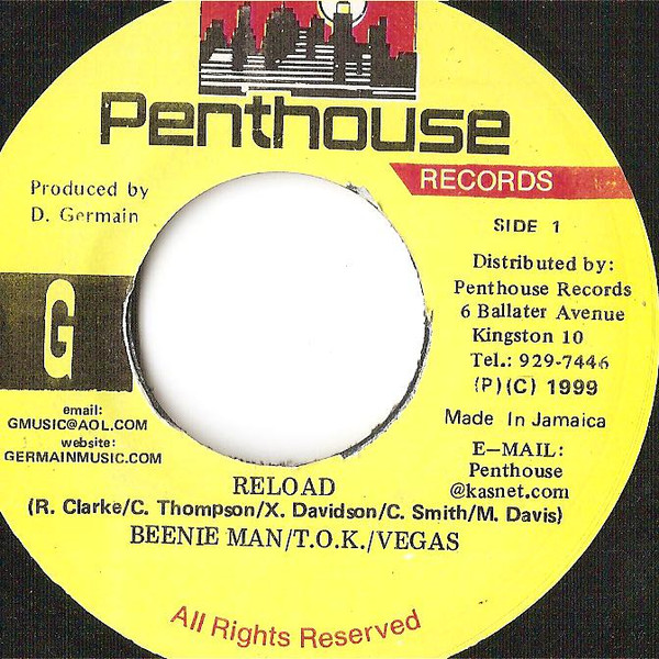 Beenie Man / T.O.K. / Vegas – Reload / Version (7")                   