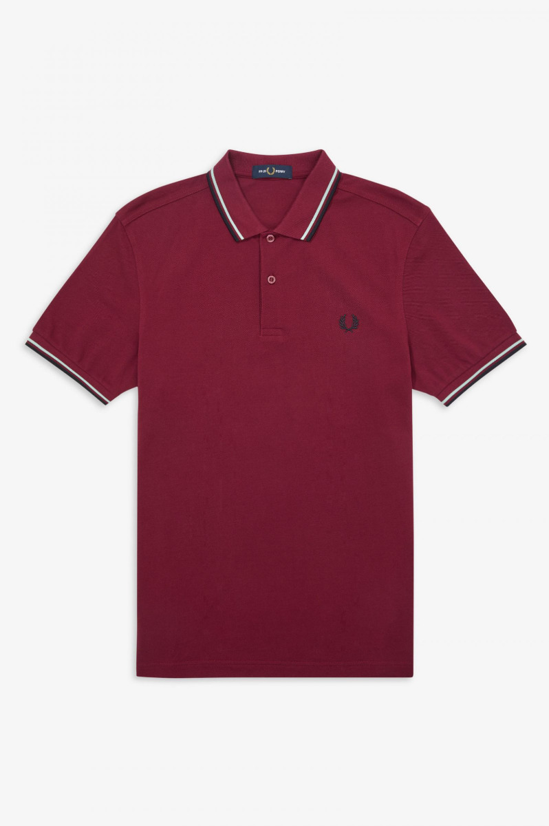 Fred Perry Poloshirt Tawny Port K88