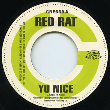 Red Rat - Yu Nice / Chico - The Man Is Yours (7")