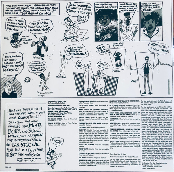 De La Soul – 3 Feet High And Rising (DOLP)   