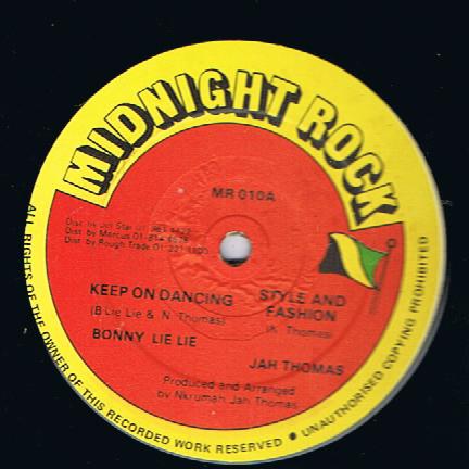 Bonny Lie Lie - Keep On Dancing (Original 12")