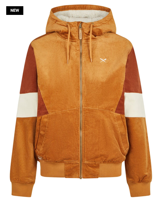 Iriedaily Blotchy Cord Jacket (Tobacco)