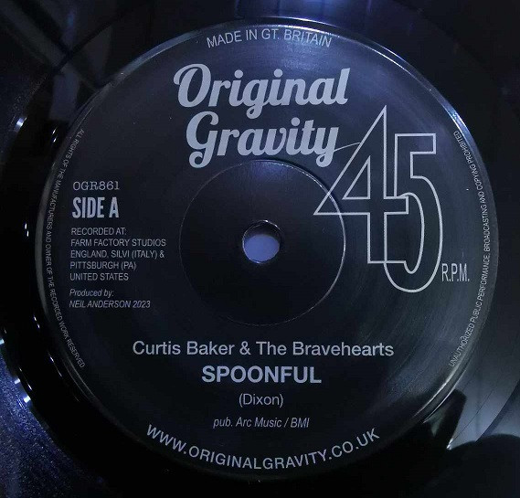 Curtis Baker & The Bravehearts – Spoonful (7") 