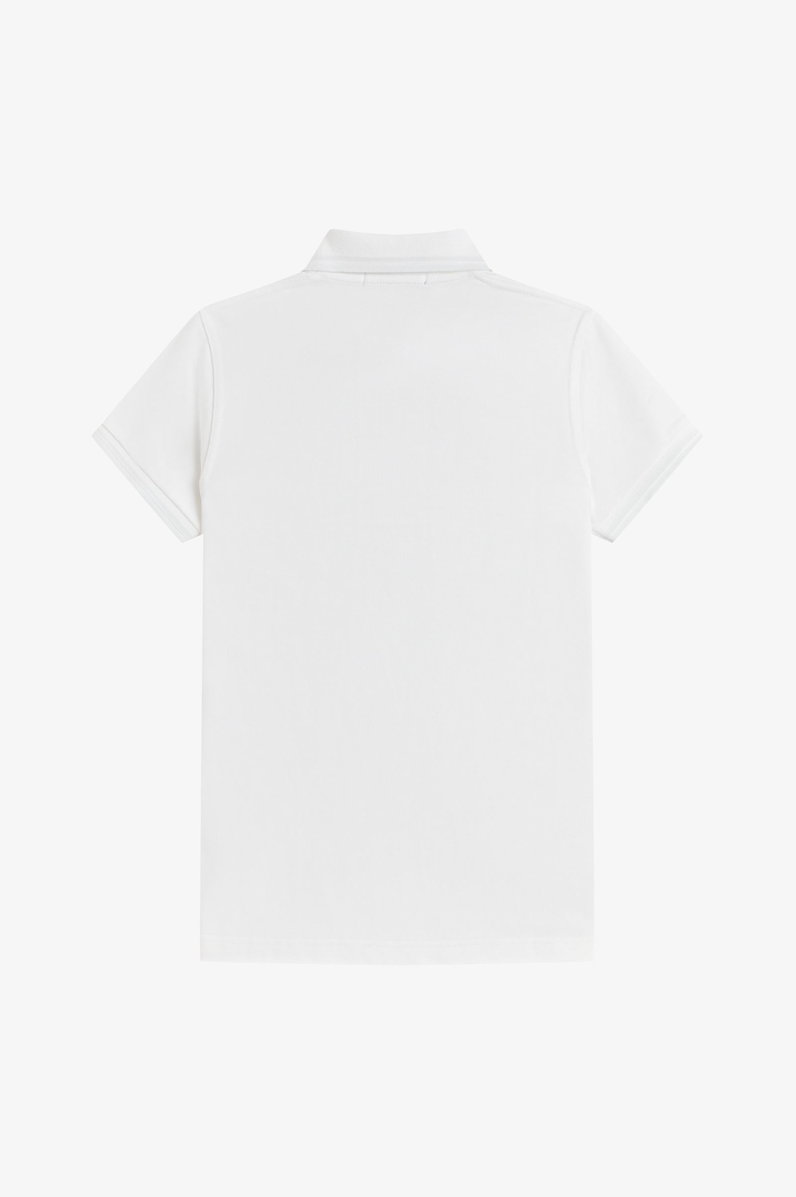 Fred Perry Made in England G12 Twin Tippd Polo Shirt (White/White)