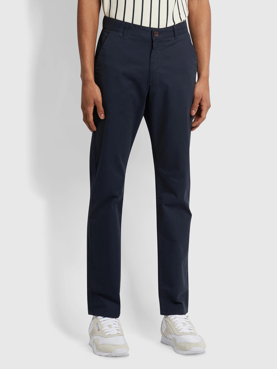 Farah Elm Chino Twill True Navy-W34 L34