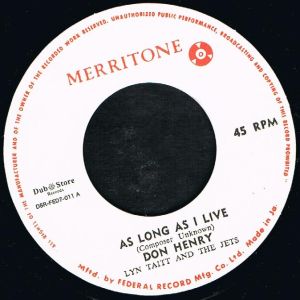 Don Henry - As Long As I Live / Pulus - Sow To Reap (7")