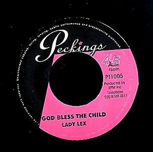 Lady Lex - God Bless The Child / Richie Davis - It's True (7")