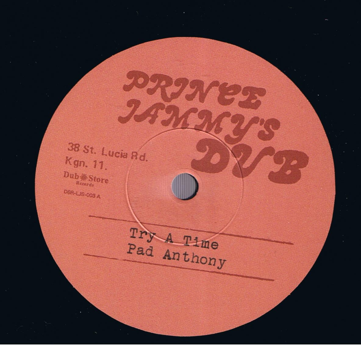 Pad  Anthony - Try A Time / Nitty Gritty - Trial And Crosses (7")