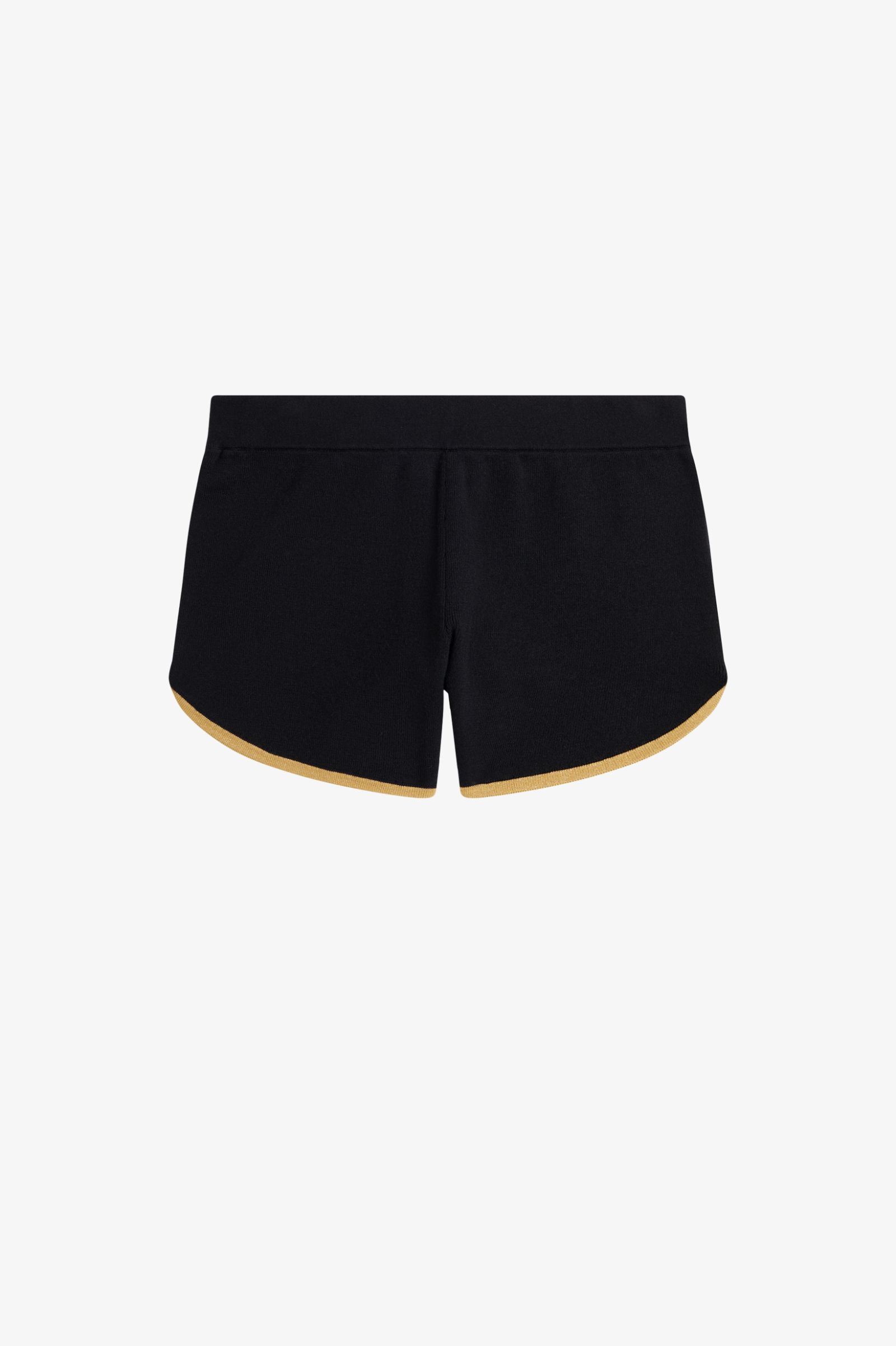 Fred Perry Knitted Shorts in Black 