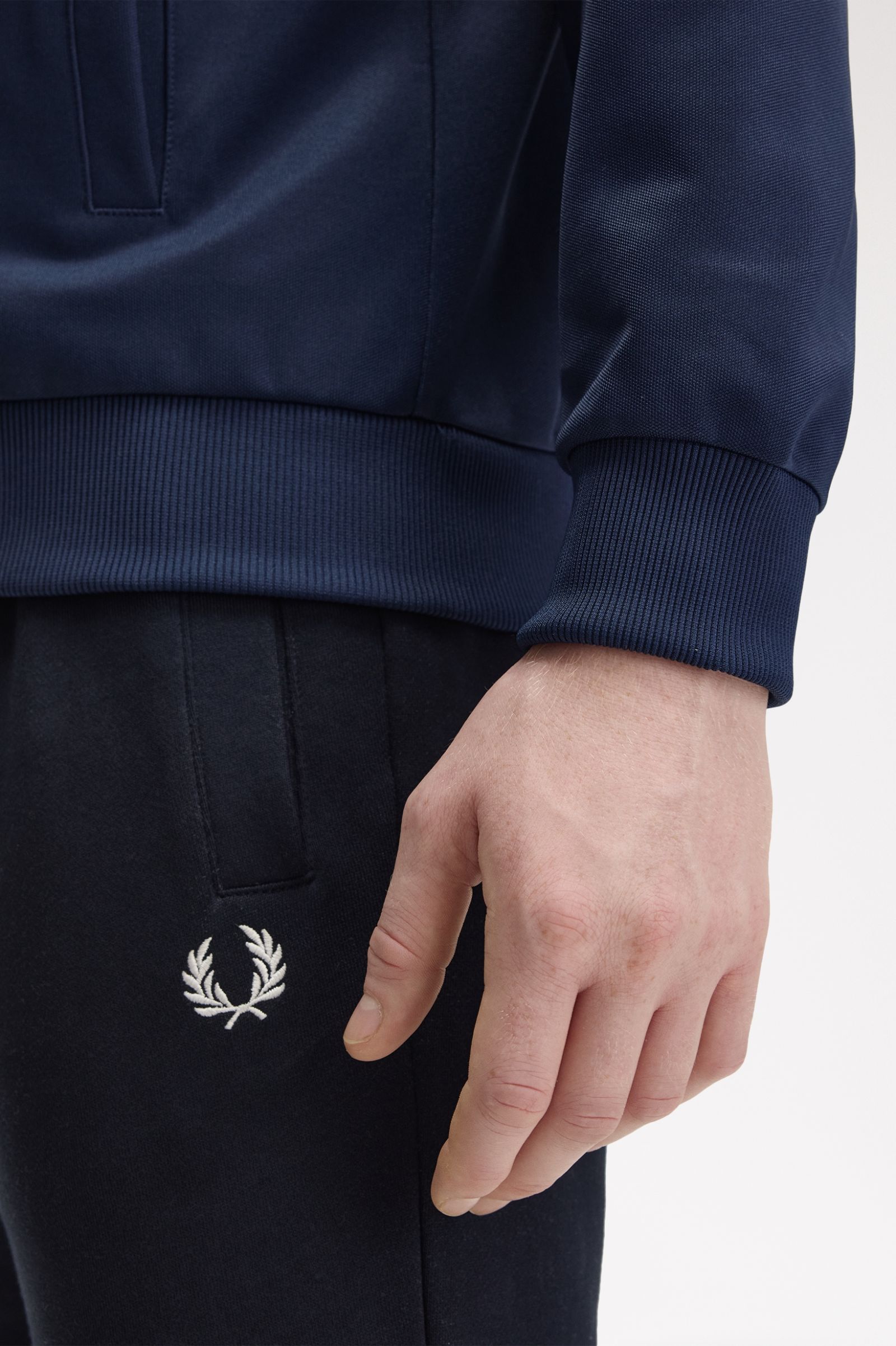 Fred Perry Track Jacket in Tennis Blue 