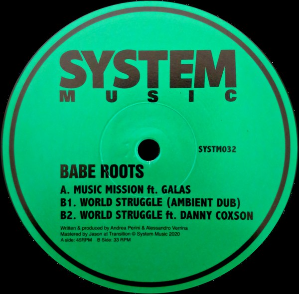 Babe Roots - Music Mission (12")