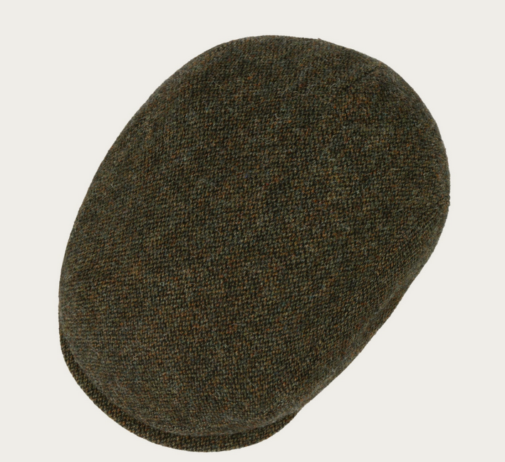 Stetson Devona Wool Flatcap (Olive)