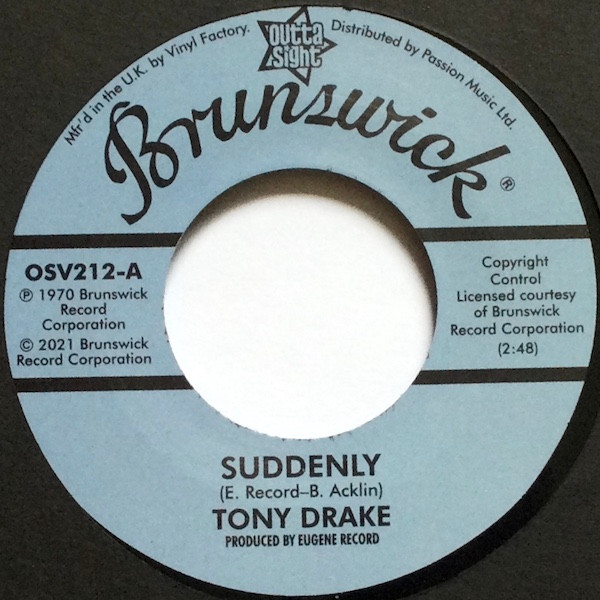 Tony Drake  / Gene Chandler – Suddenly / My Baby's Gone (7")