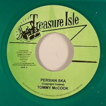 Tommy McCook & The Supersonics / Justin Hinds – Persian Ska / Once A Man Twice A Child (7'') 