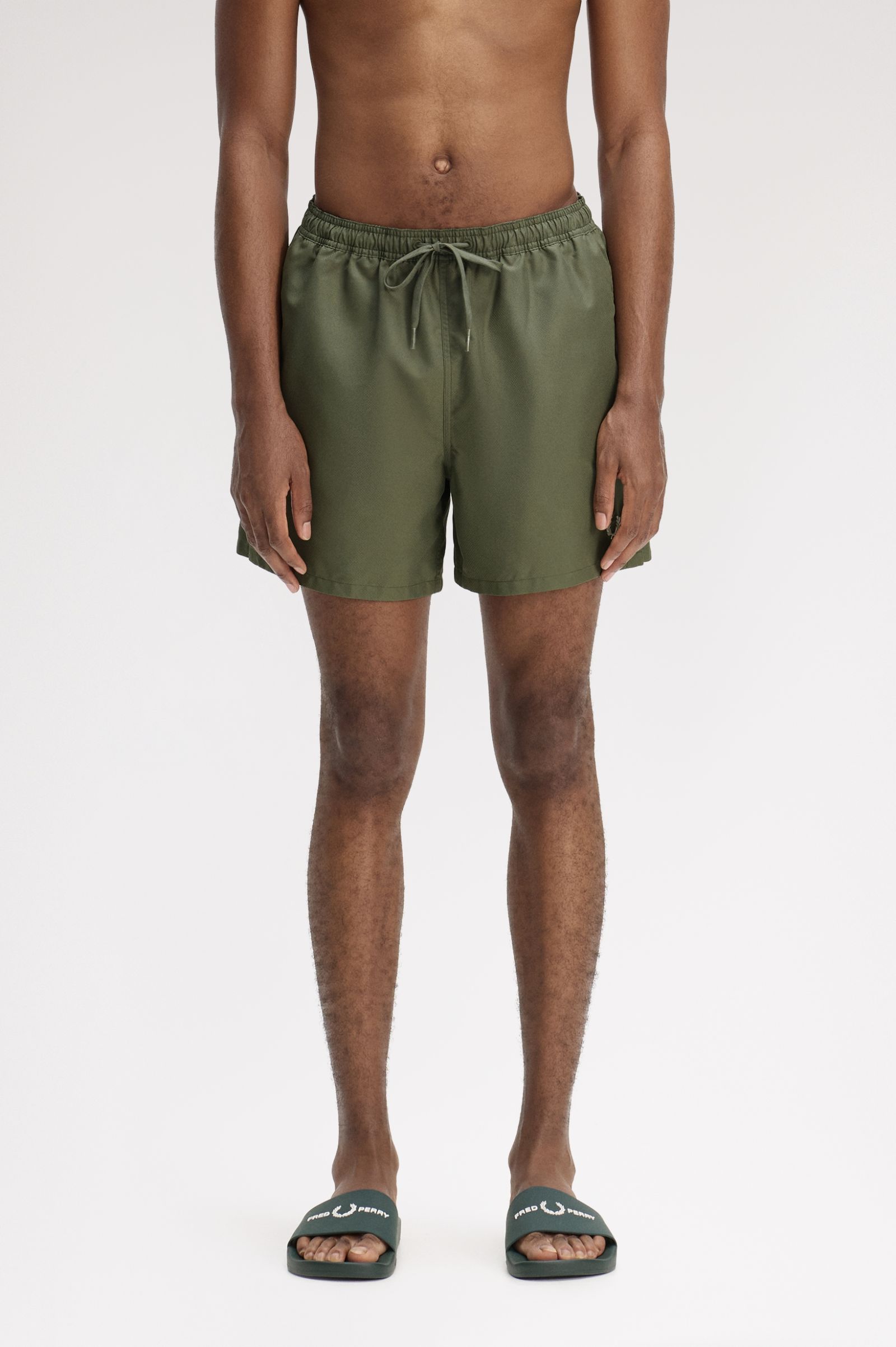 Fred Perry Swimshorts (Laurel Wreath Green)