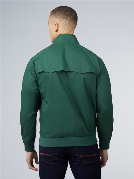 Ben Sherman Signature Harrington Jacket in Green 